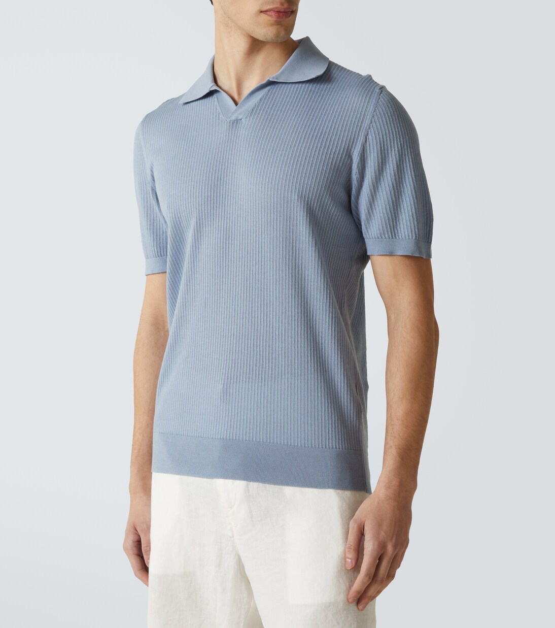 Polohemd aus Baumwoll-Piqué | Fedeli