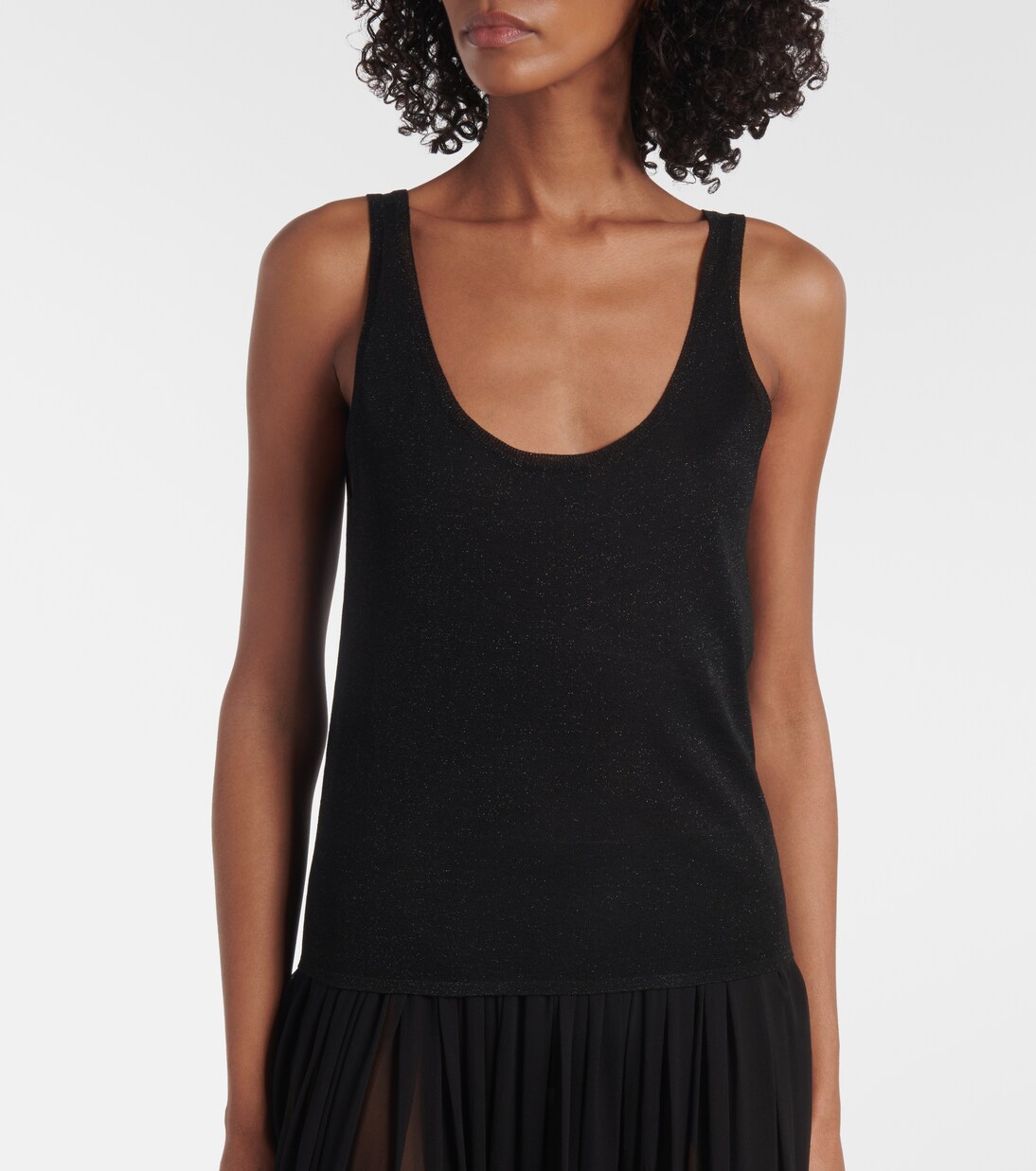 Lamé top | Saint Laurent