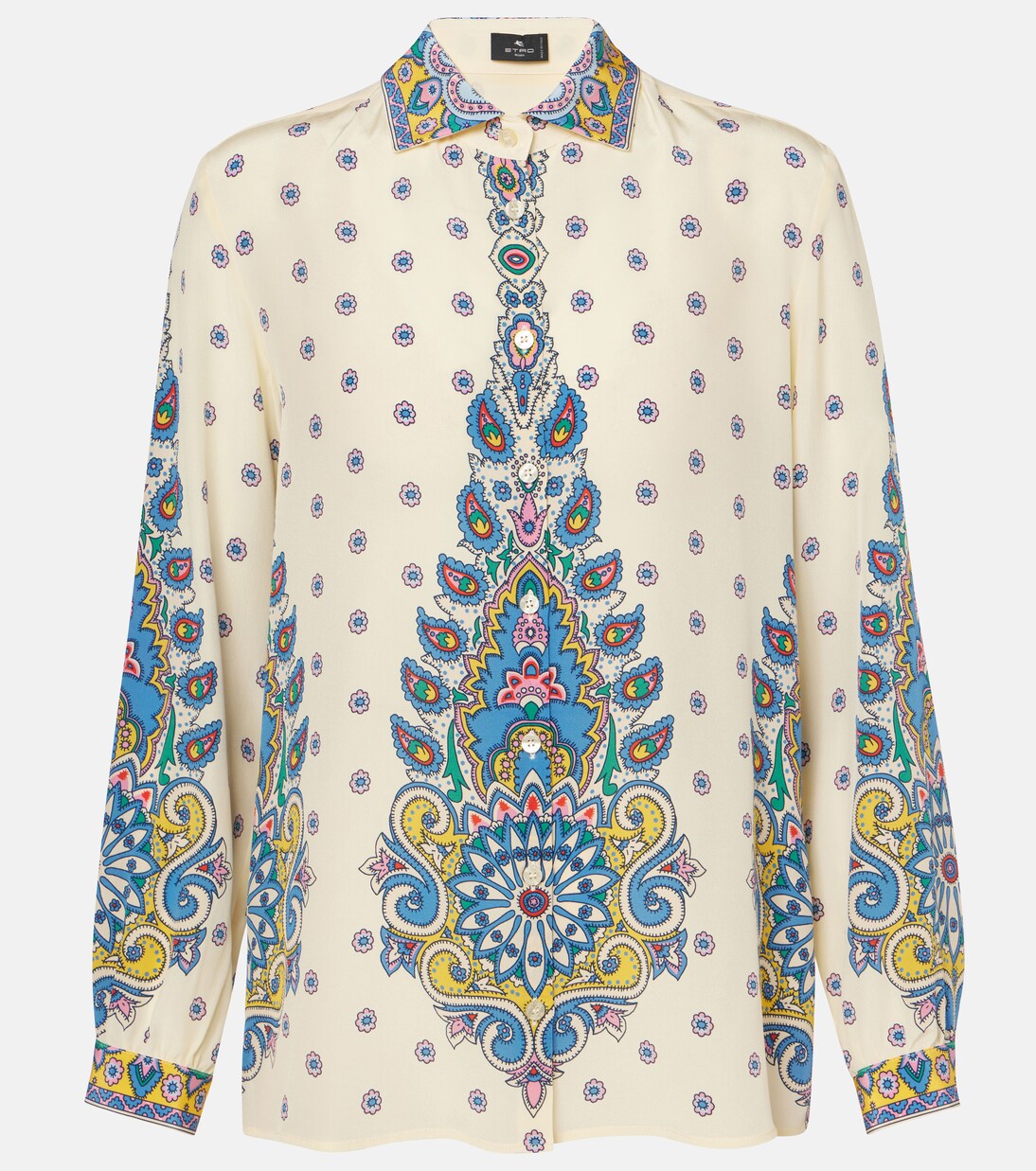 Bedrucktes Hemd aus Seide | Etro