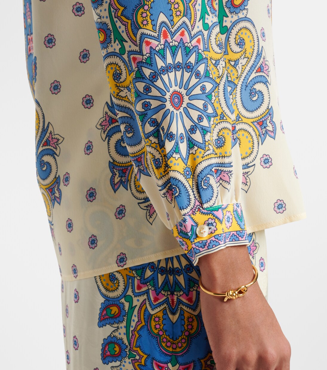 Bedrucktes Hemd aus Seide | Etro