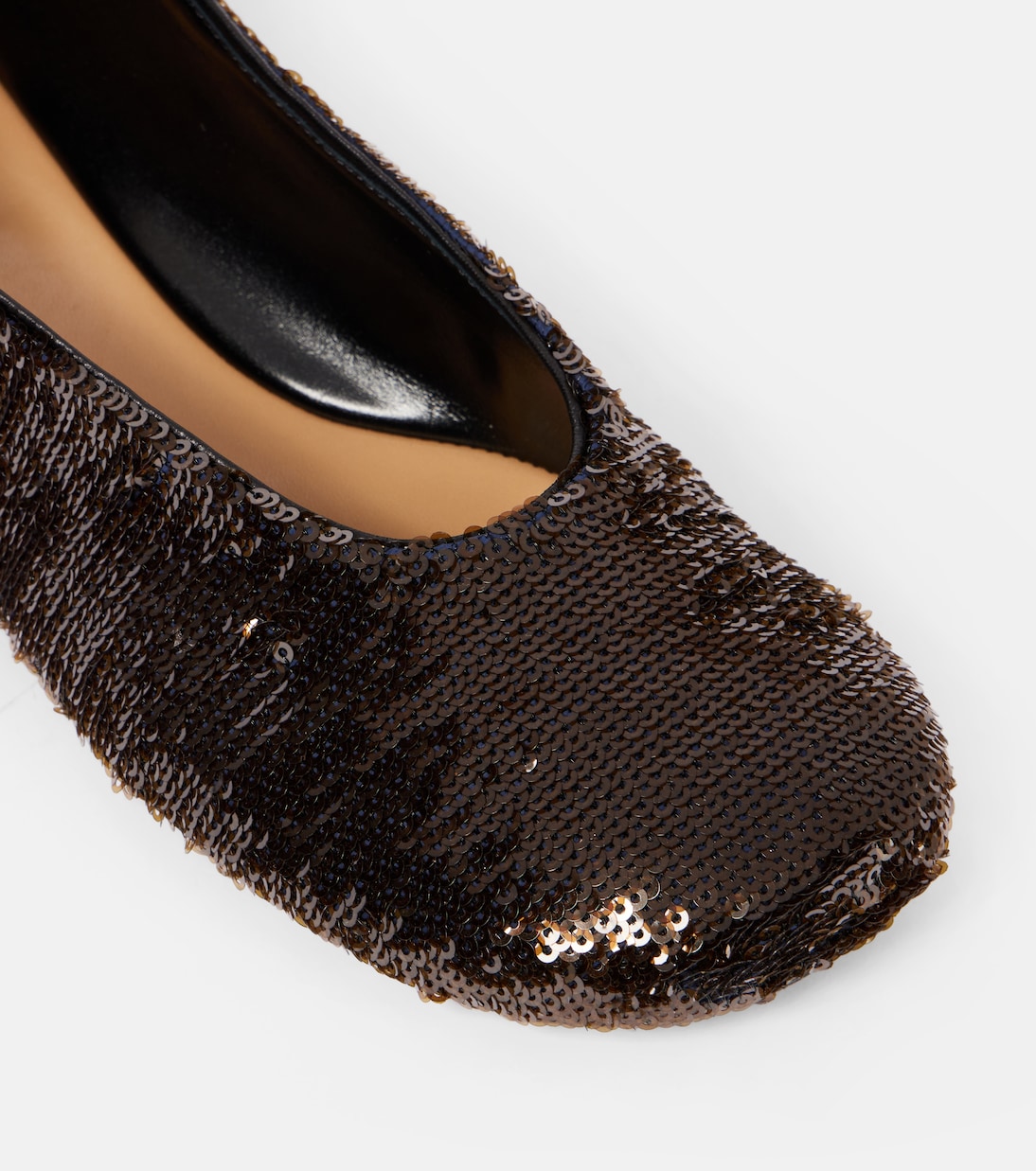 Ballerinas mit Pailletten | JW Anderson