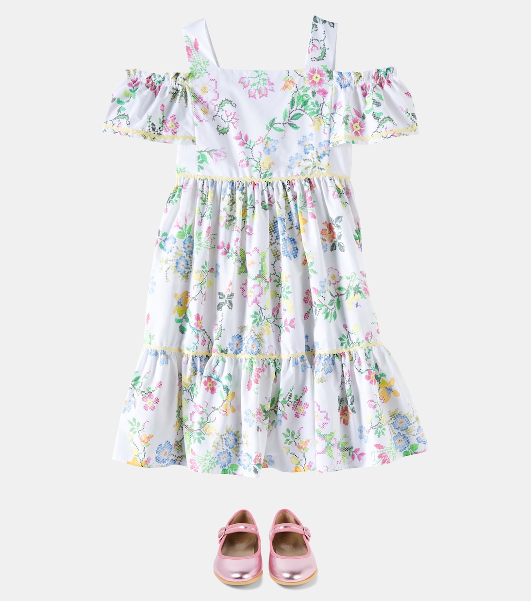 Bedrucktes Kleid aus Baumwolle | Patachou