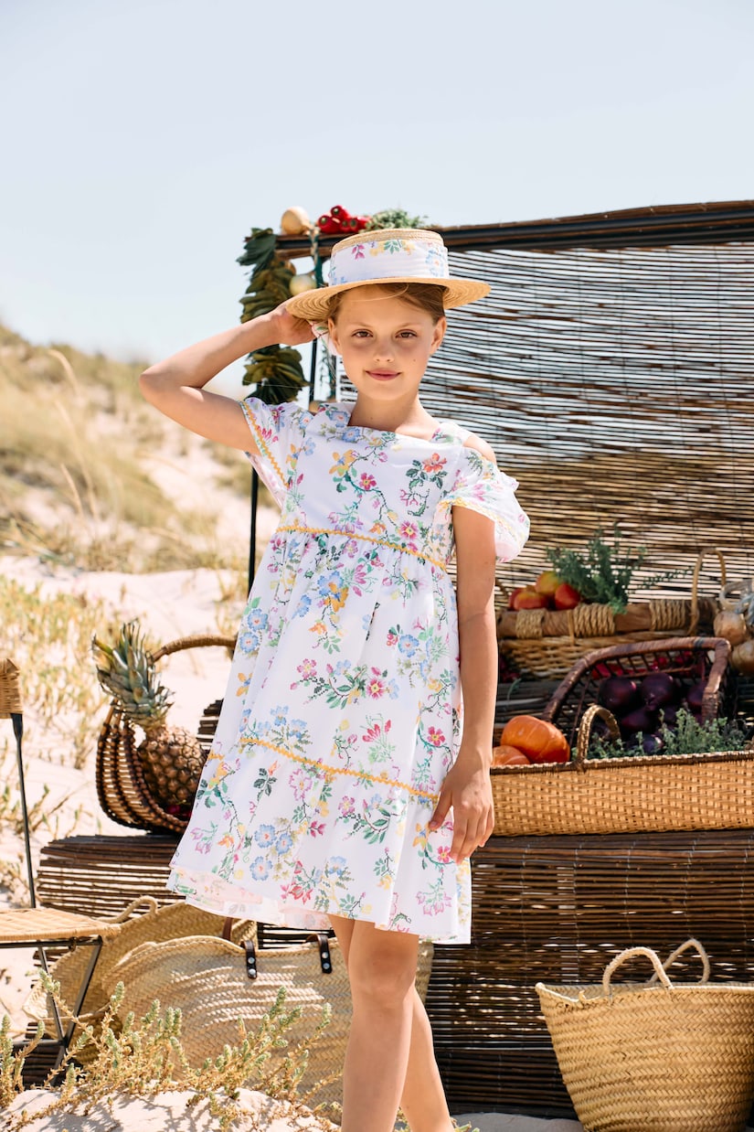 Bedrucktes Kleid aus Baumwolle | Patachou