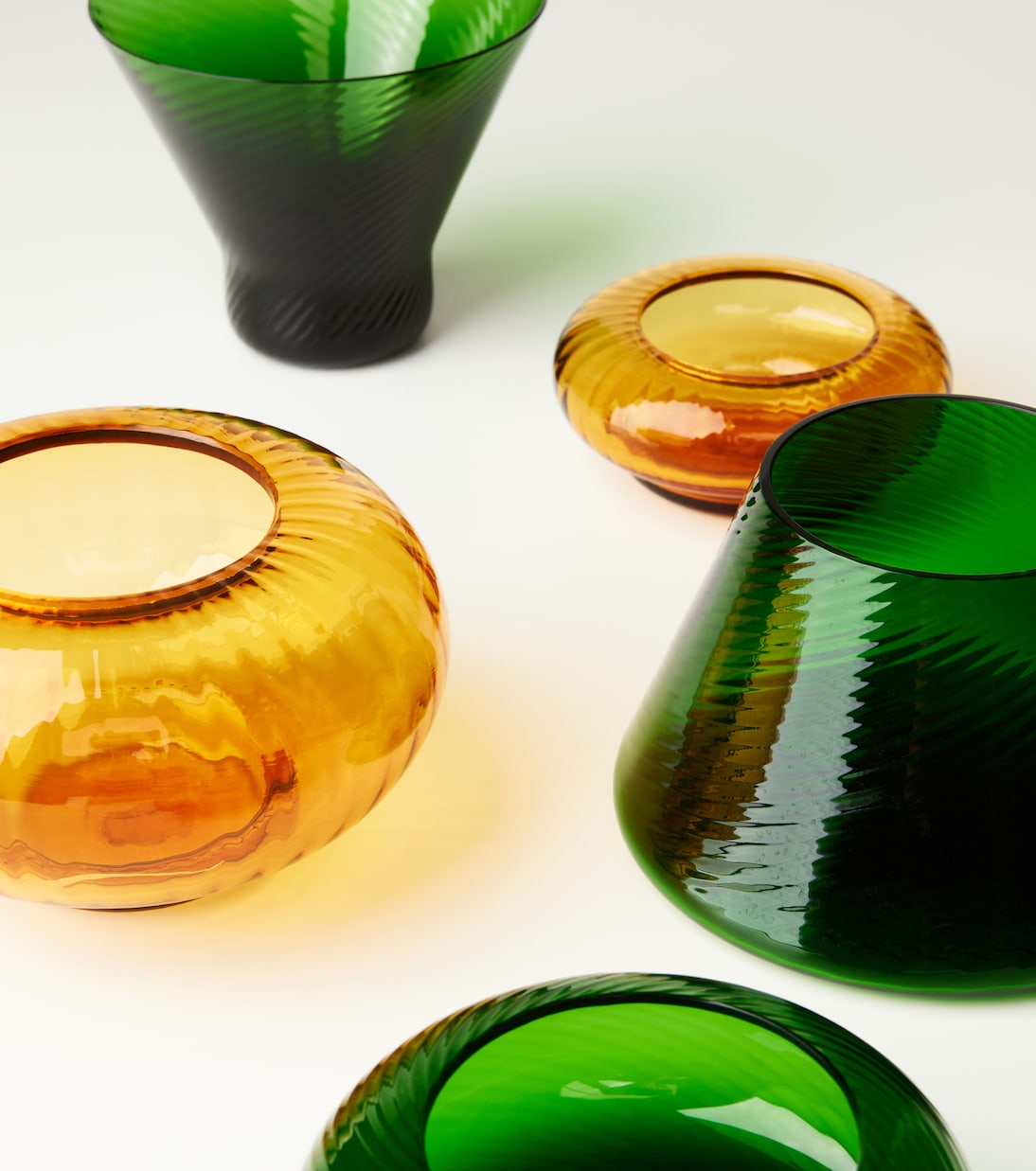 Issey set of 5 Murano glass bowls | NasonMoretti