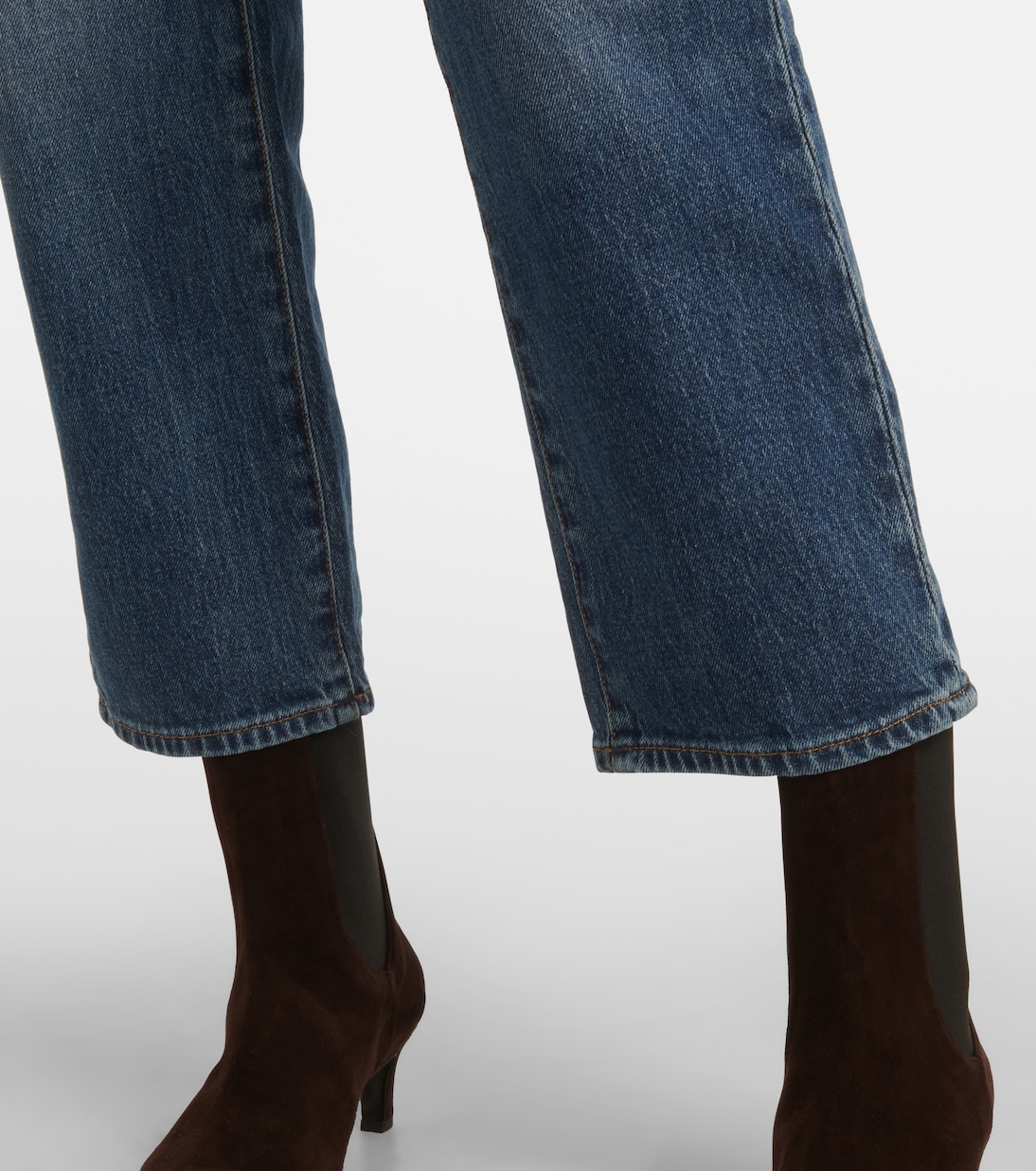 High-Rise Straight Jeans Logan Stovepipe | 7 For All Mankind