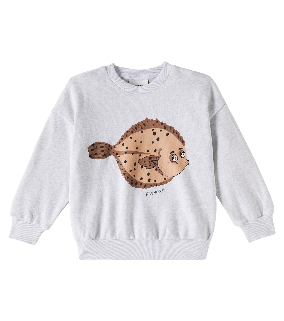 Printed cotton jersey sweatshirt | Mini Rodini