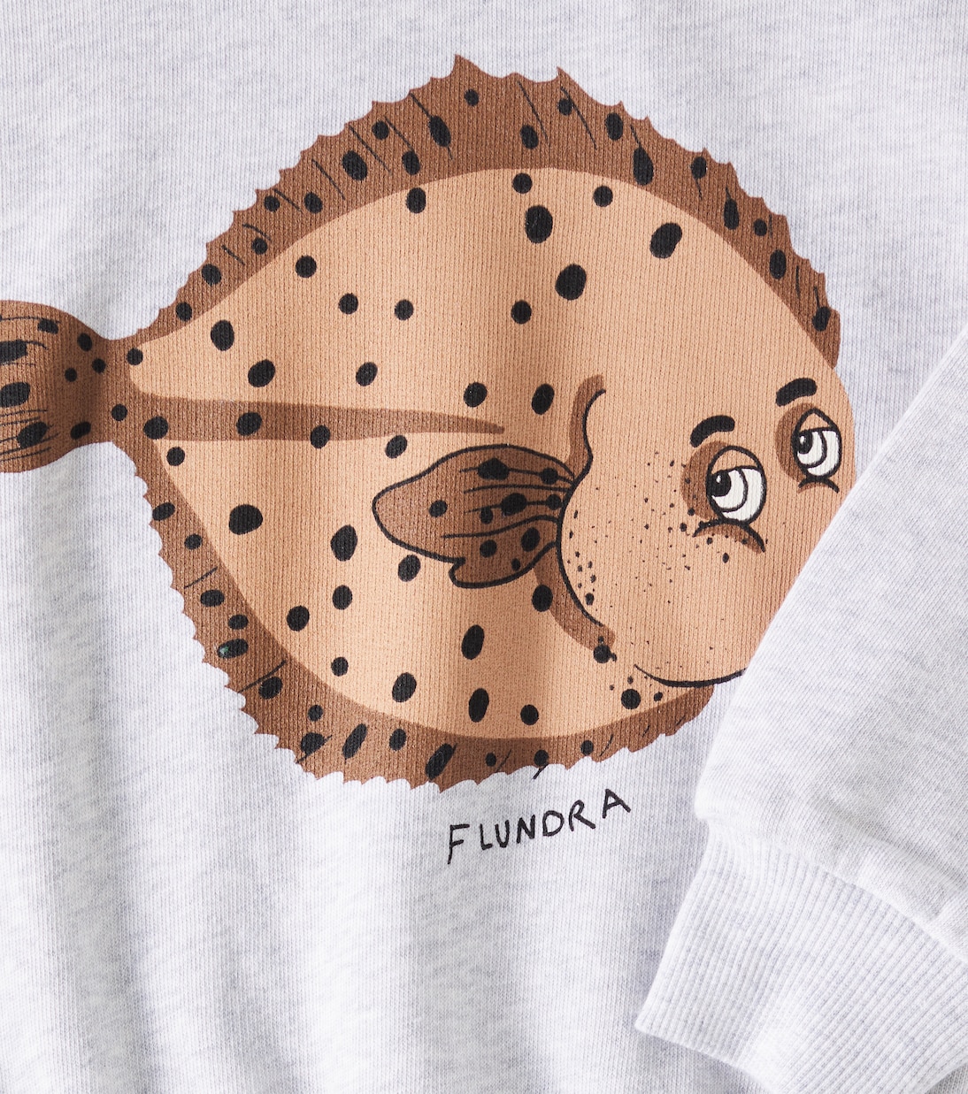 Printed cotton jersey sweatshirt | Mini Rodini