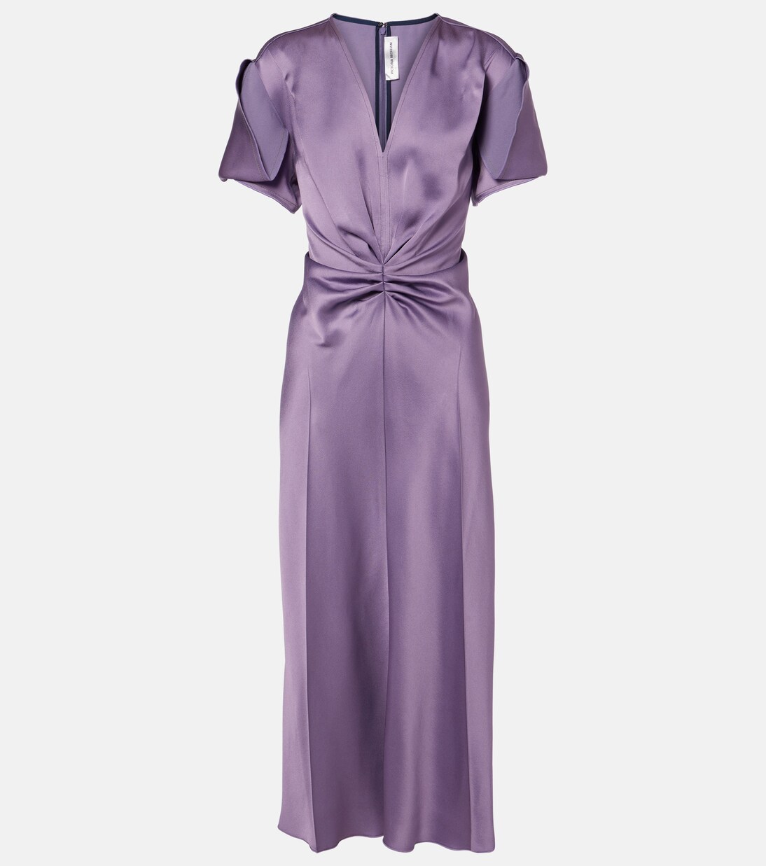 Robe midi en satin | Victoria Beckham