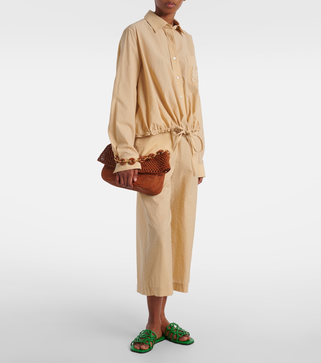 Paula's Ibiza Ola Medium shoulder bag | Loewe