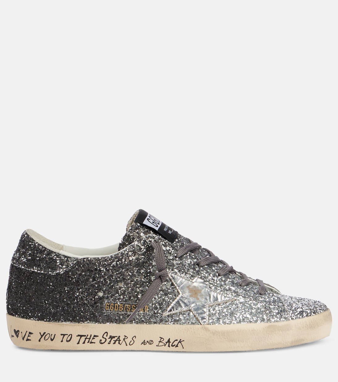 Sneakers Super Star mit Glitter | Golden Goose