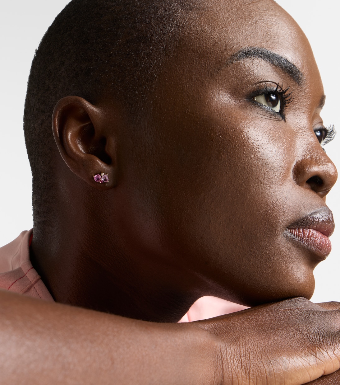 Pendientes de oro de 14 ct con zafiros y diamantes | Sydney Evan