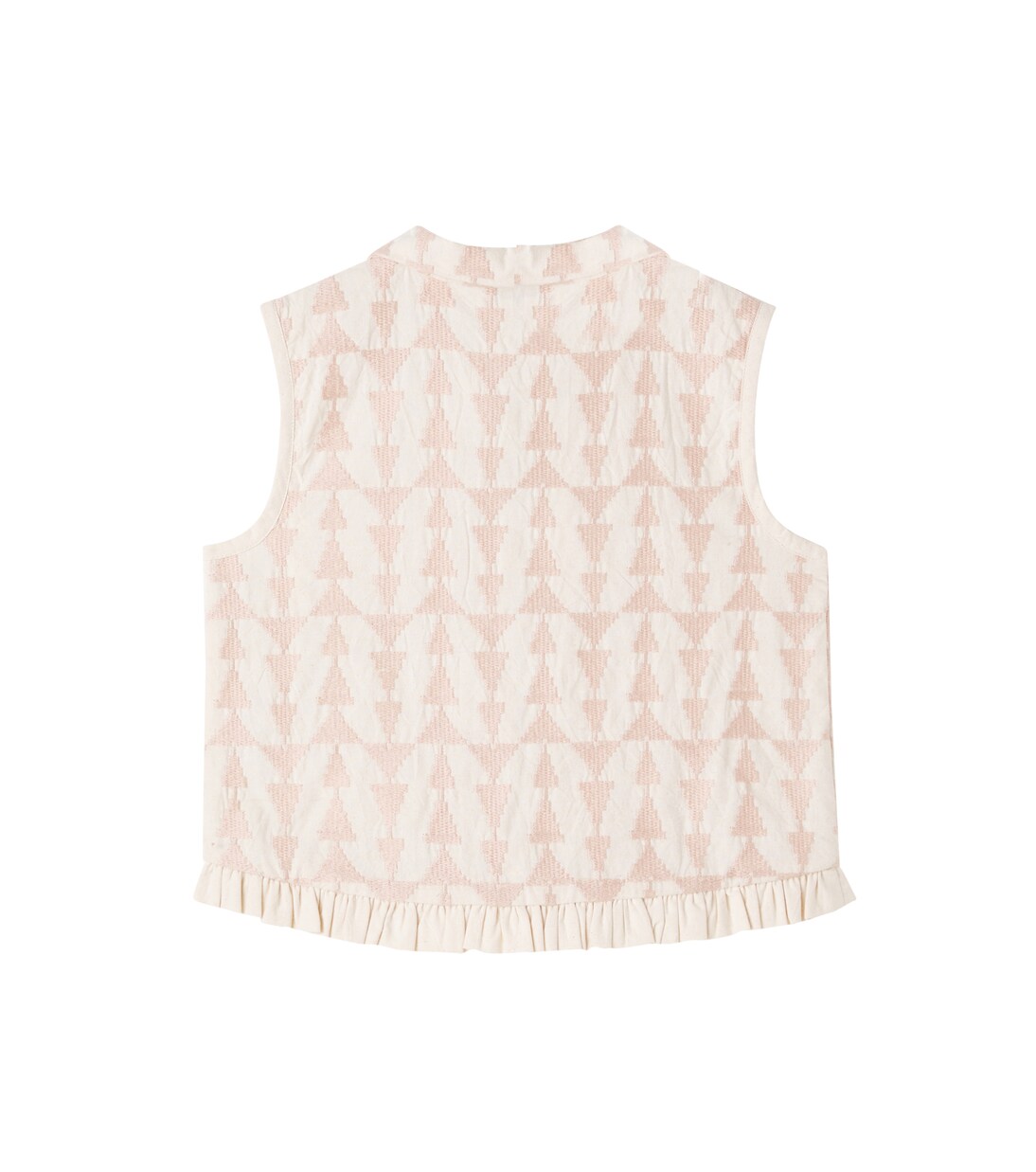 Gilet Neeltje in cotone con stampa | Donsje