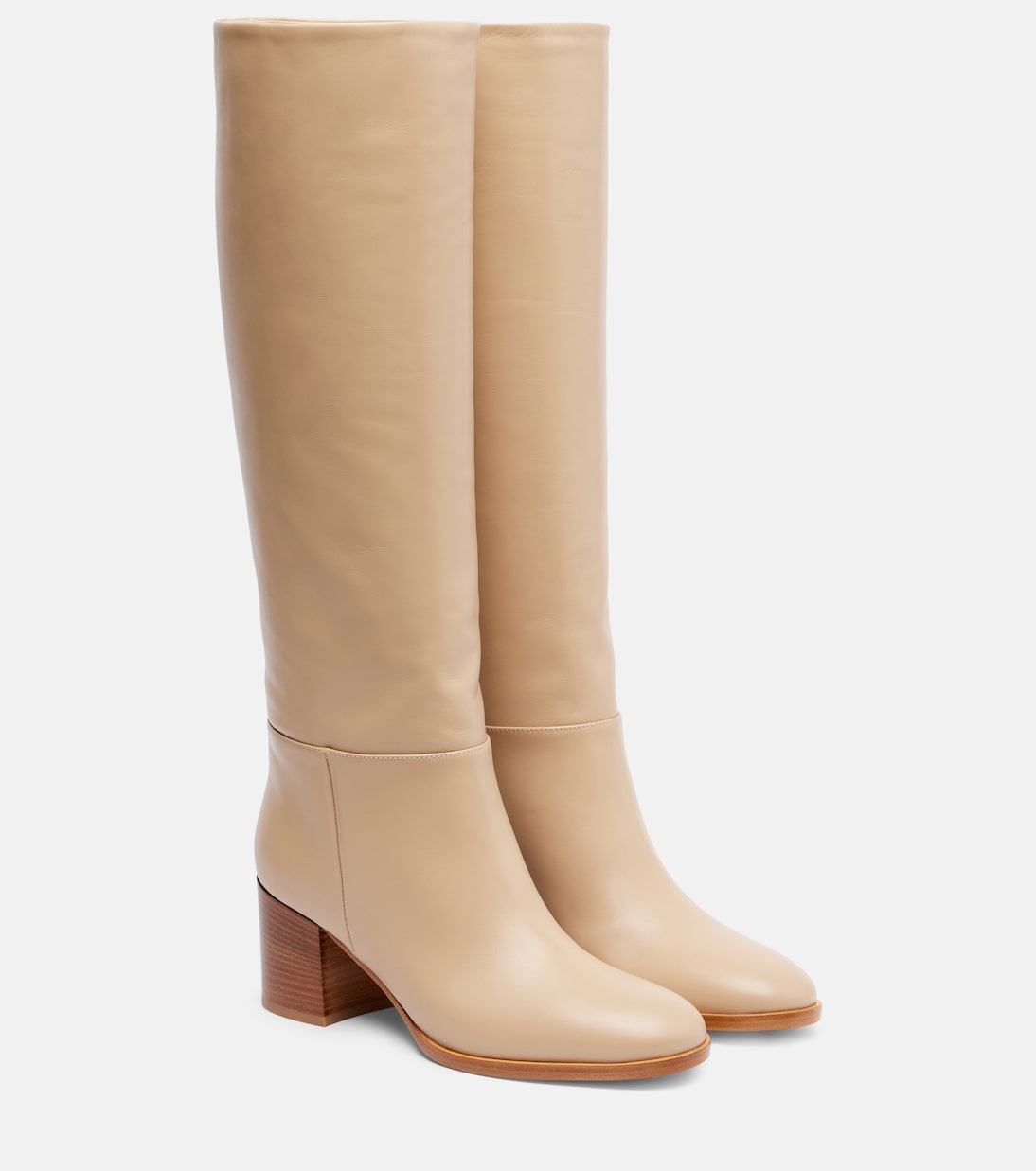 Santiago 60 leather knee-high boots | Gianvito Rossi