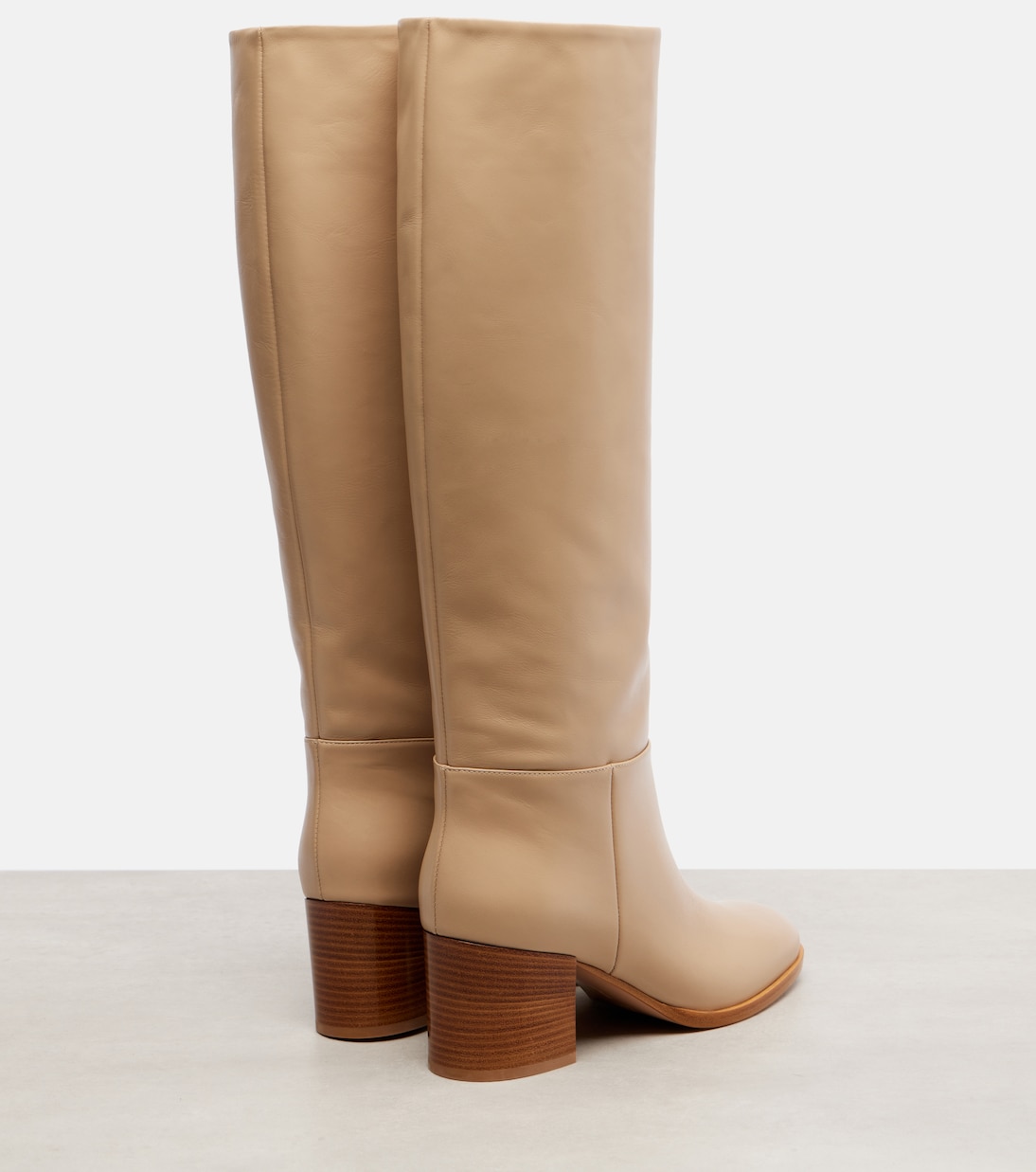 Santiago 60 leather knee-high boots | Gianvito Rossi