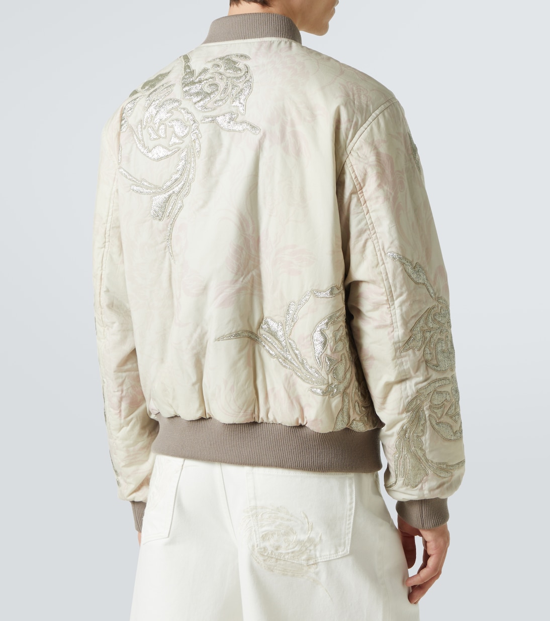 Bestickte Bomberjacke aus Baumwolle | Dries Van Noten