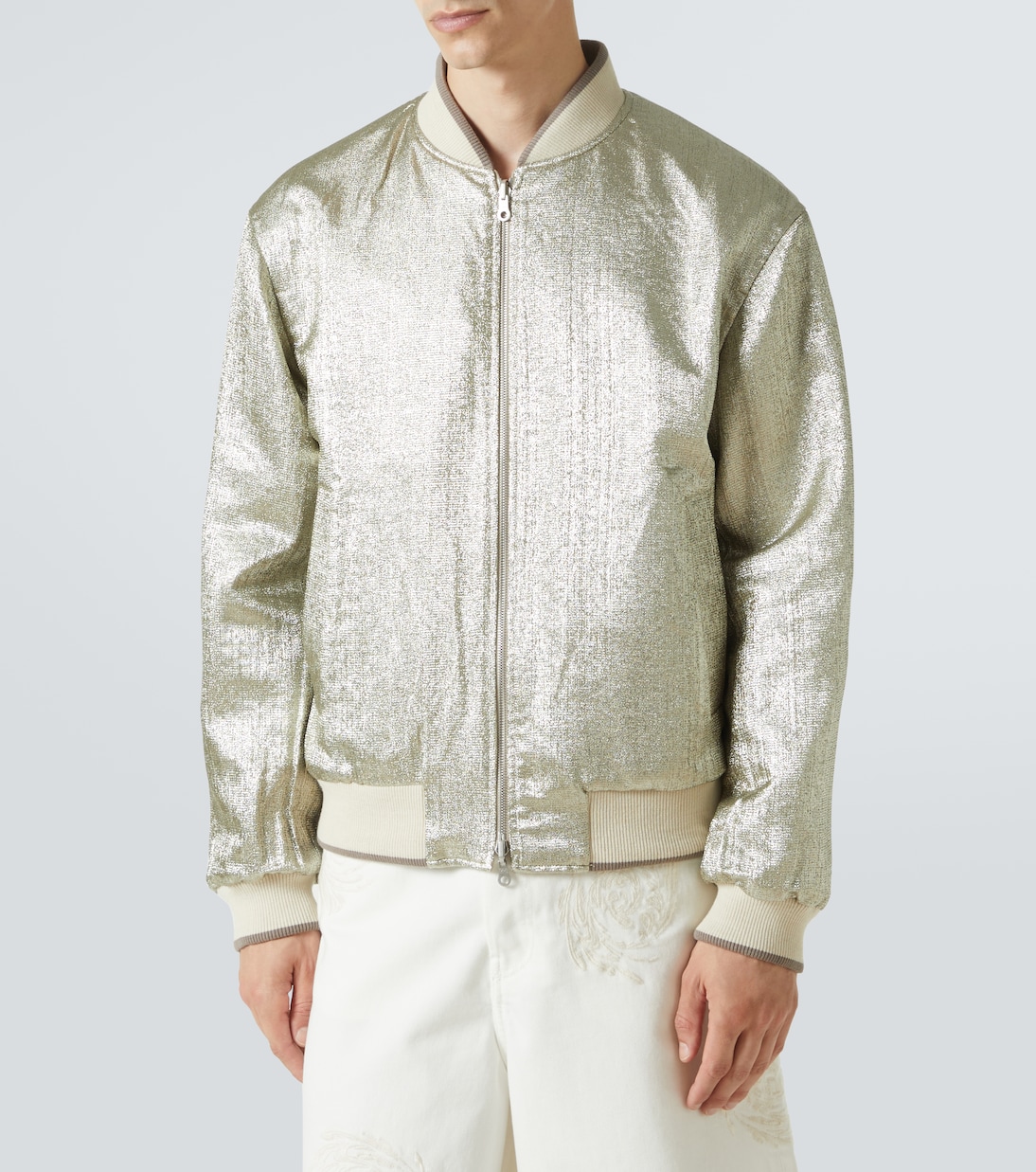 Bestickte Bomberjacke aus Baumwolle | Dries Van Noten