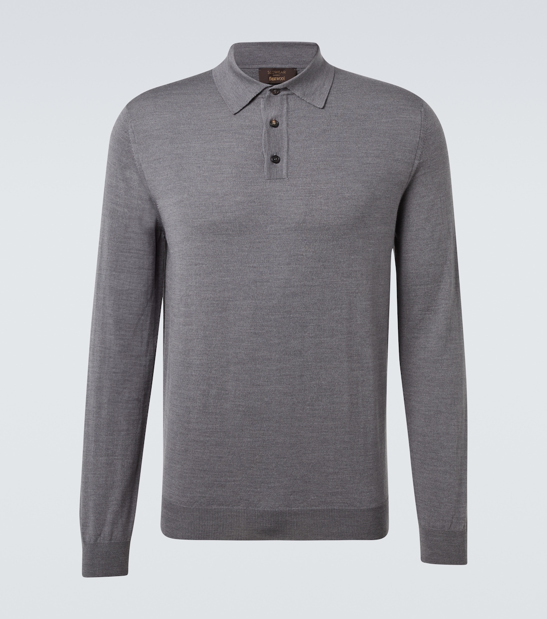 Wool-blend polo shirt | Slowear