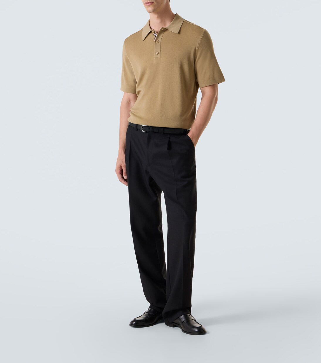 Wool polo shirt | Burberry