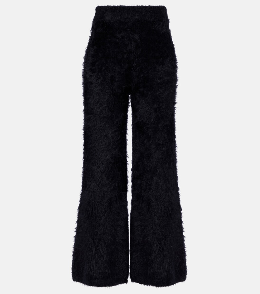Ellery brushed cashmere flared pants | Lisa Yang