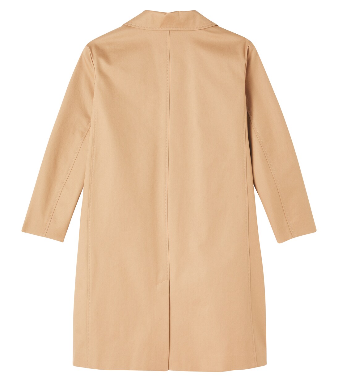 Web Stripe cotton coat | Gucci Kids