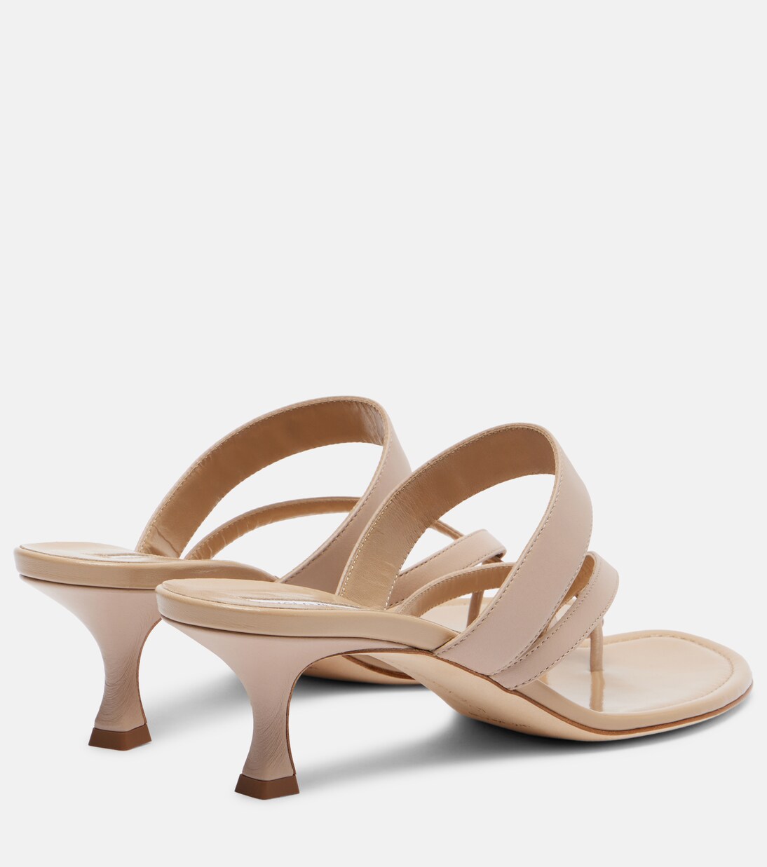 Susa 50 leather thong sandals  | Manolo Blahnik
