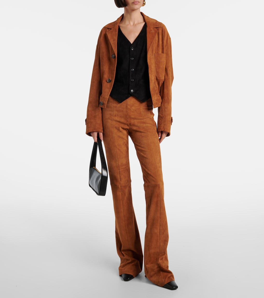 Jacke Alfi aus Veloursleder  | Stouls