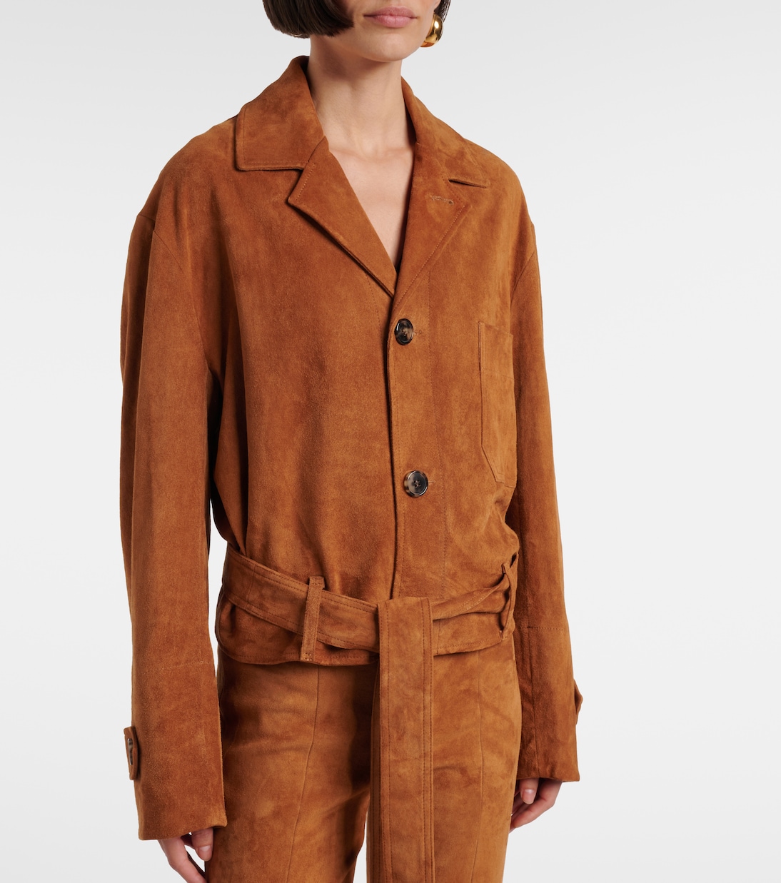 Jacke Alfi aus Veloursleder  | Stouls