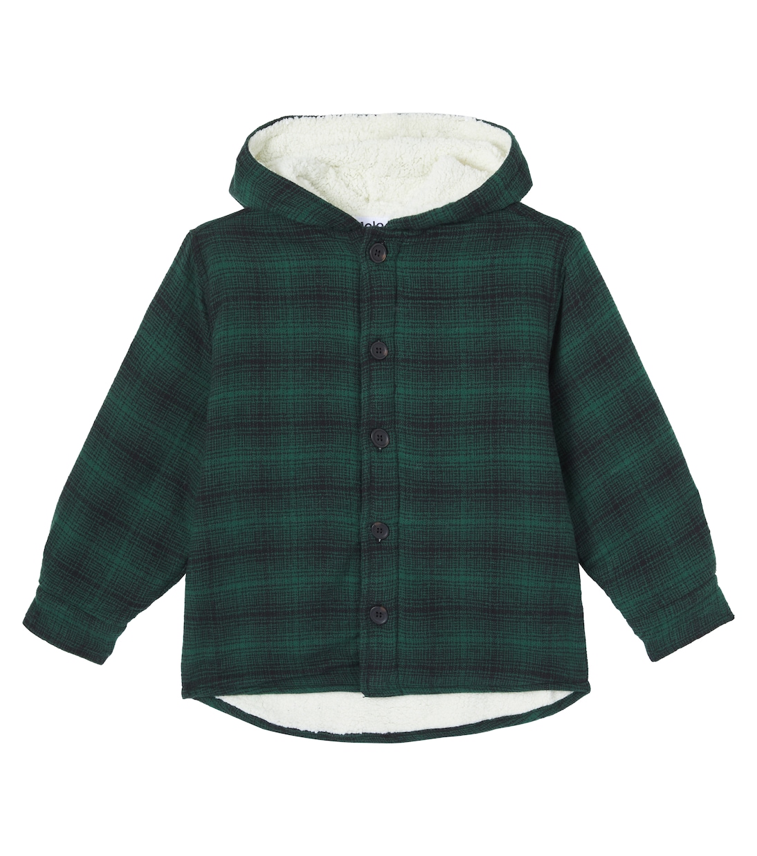 Hamelo checked cotton jacket | Molo