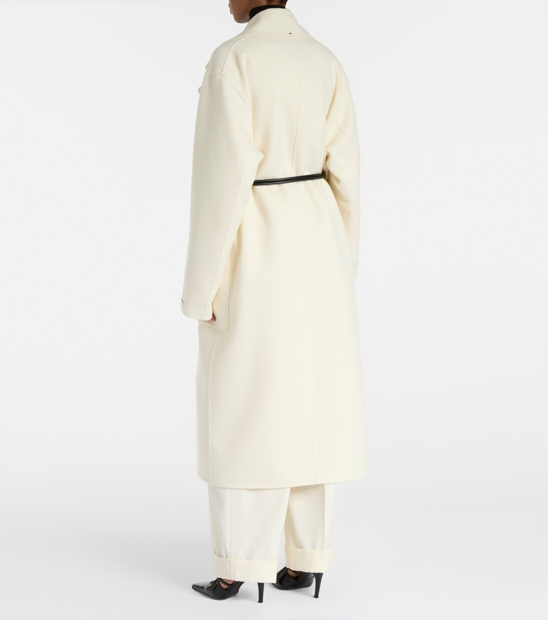 Abate virgin wool wrap coat | Sportmax