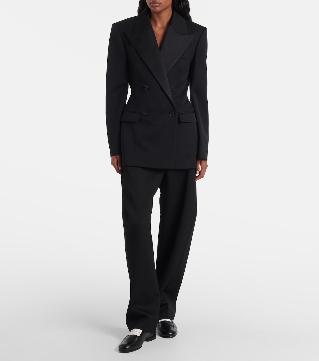 Blazer aus Wolle mit Satin | Givenchy