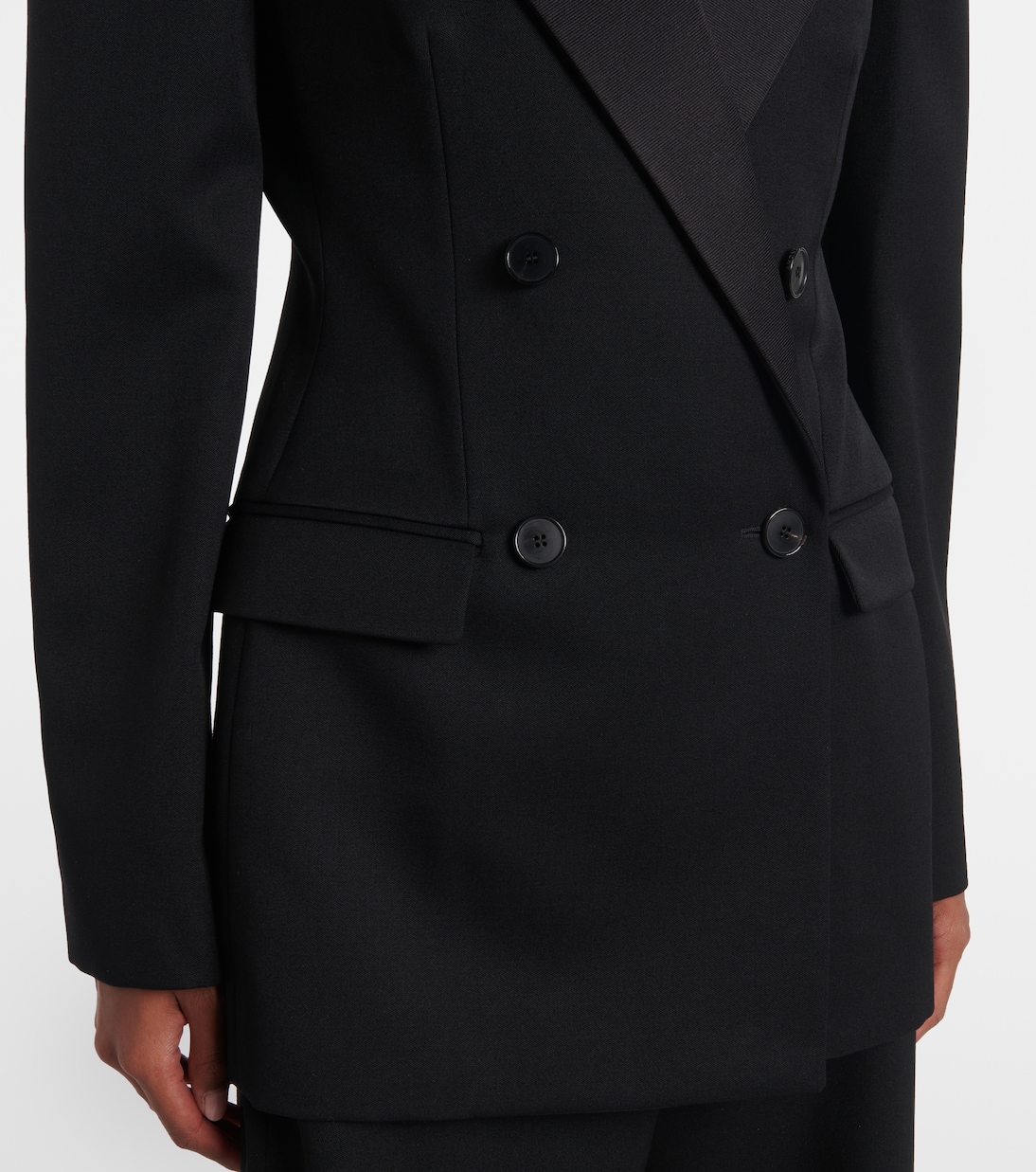 Blazer aus Wolle mit Satin | Givenchy