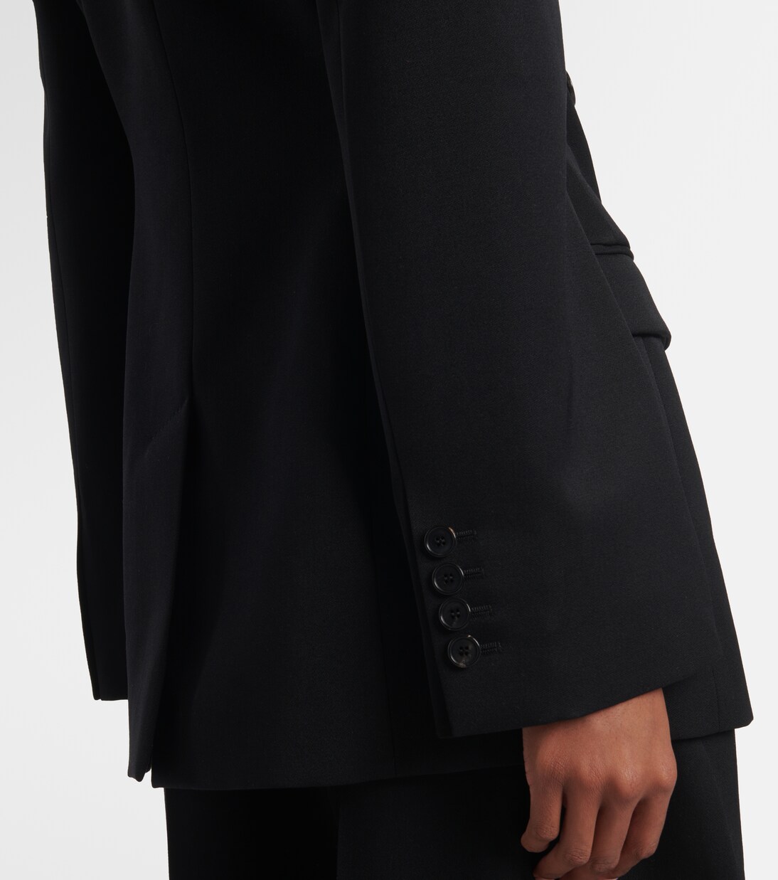 Blazer aus Wolle mit Satin | Givenchy