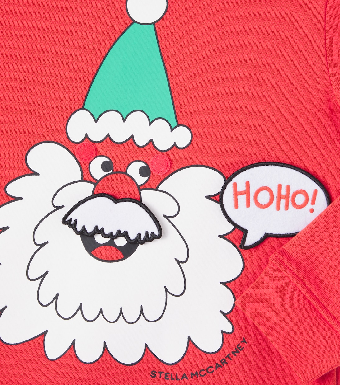 Printed cotton jersey sweatshirt | Stella McCartney Kids