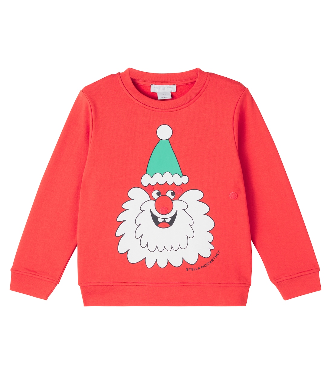 Printed cotton jersey sweatshirt | Stella McCartney Kids