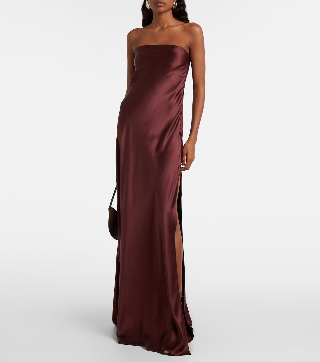 Filo silk satin gown | Christopher Esber