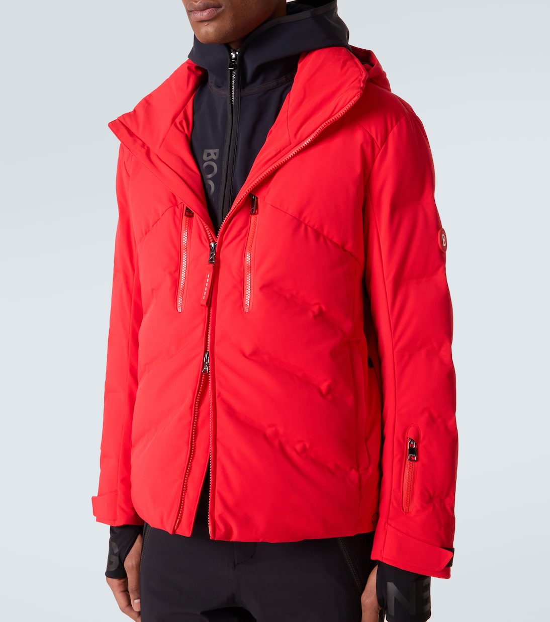 Jervis-D hooded down ski jacket | Bogner