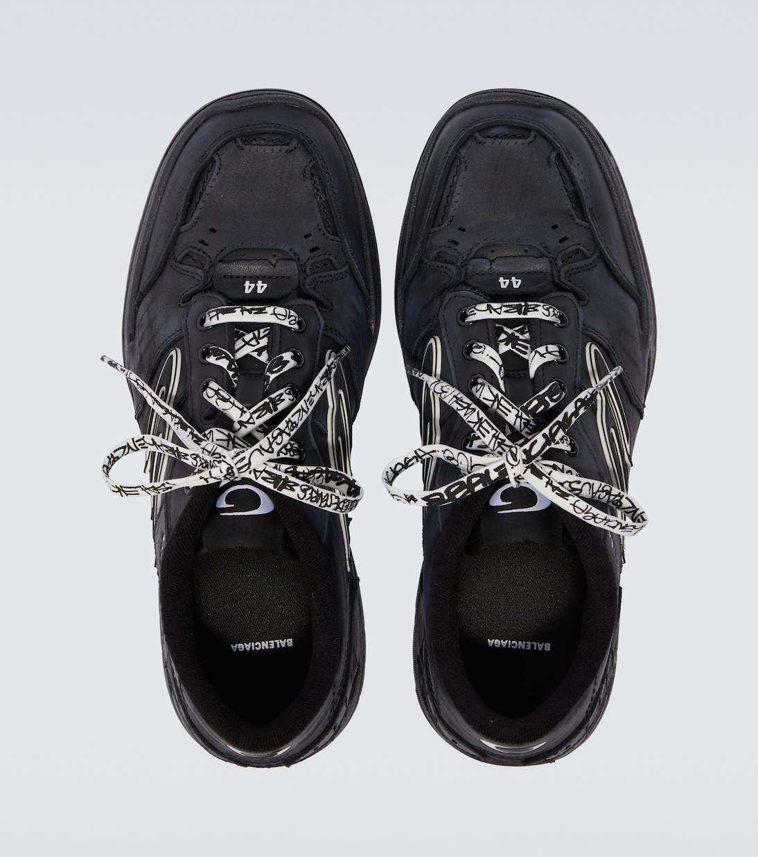 Hamptons leather sneakers | Balenciaga