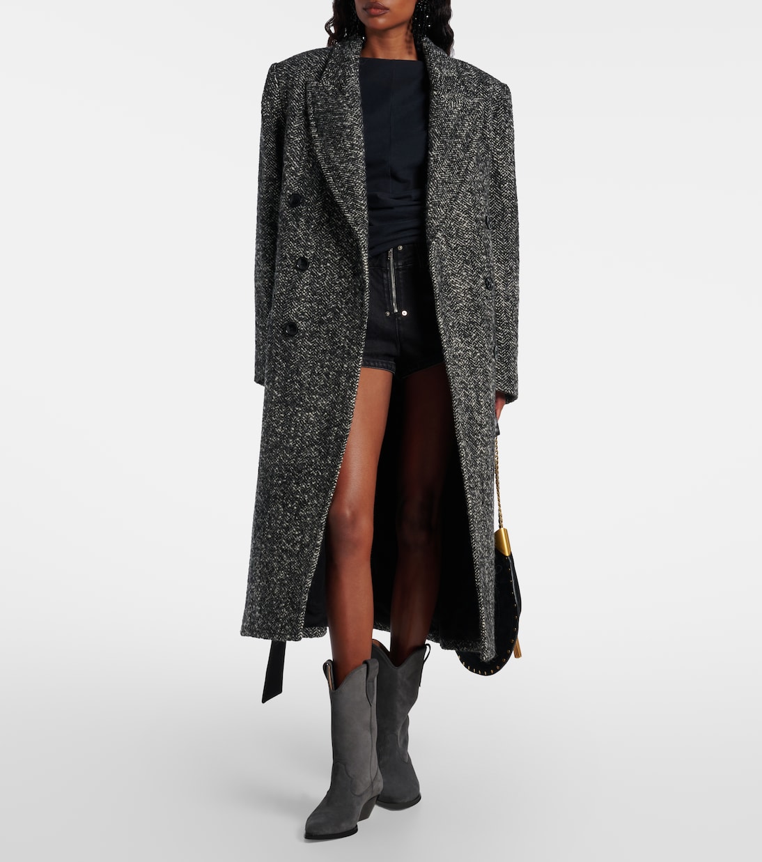 Duerto 40 suede cowboy boots | Isabel Marant