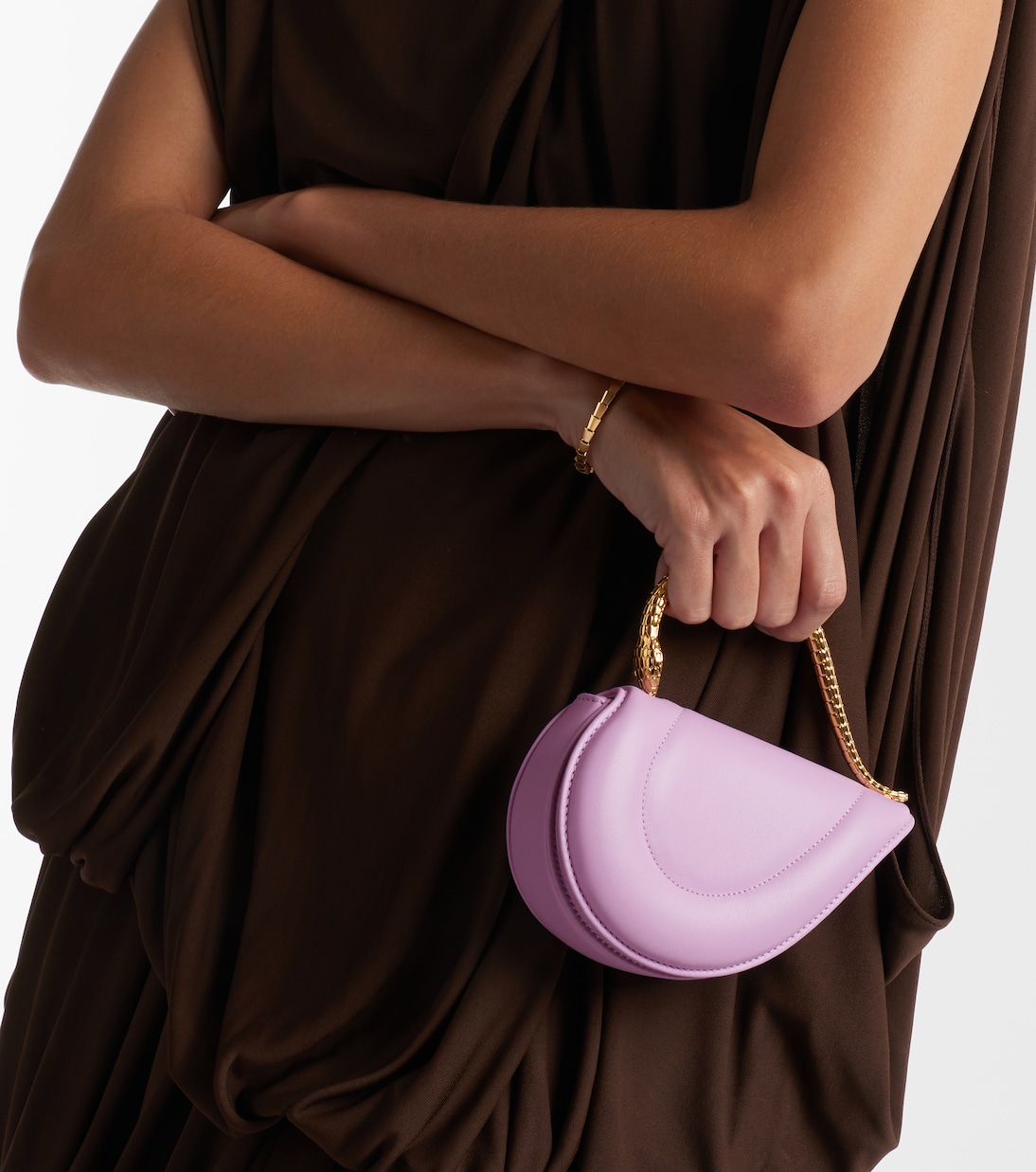 Schultertasche Serpenti Cuoricino 1968 aus Leder | Bvlgari