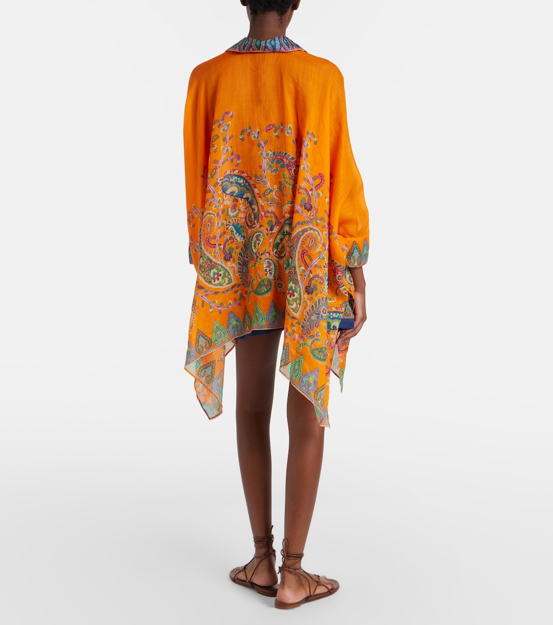 Shorts de tiro alto con paisley | Etro