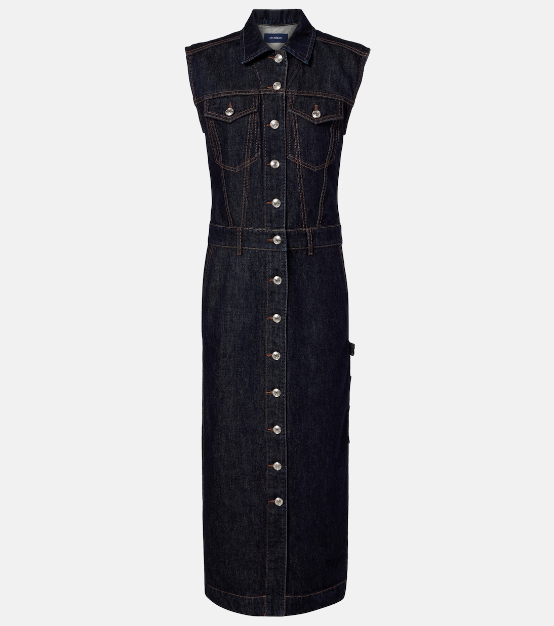 Robe midi Farfalla en jean | Sportmax