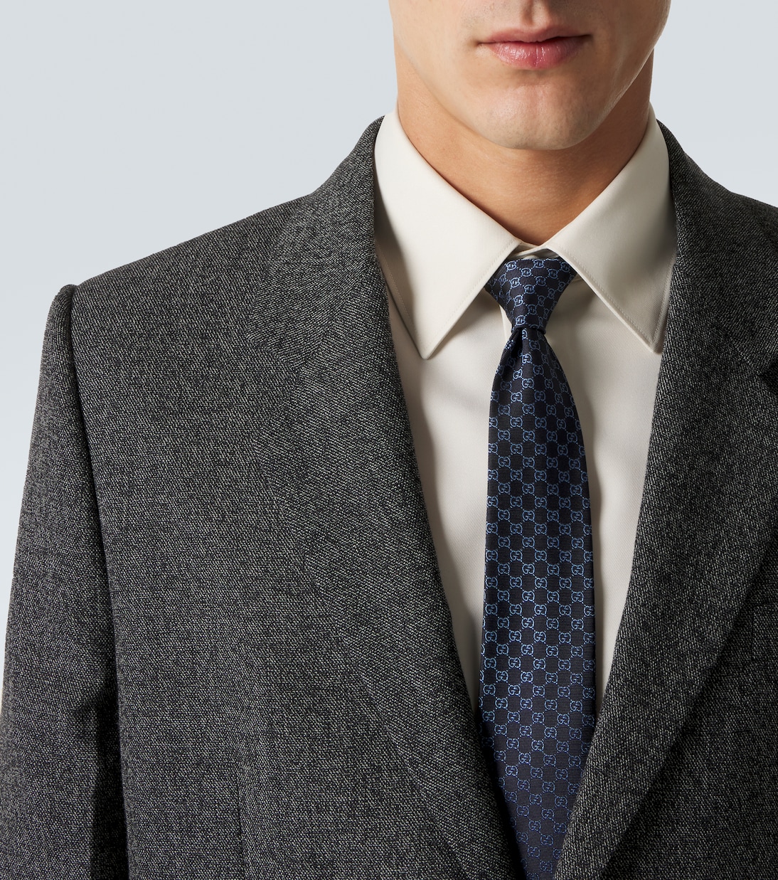 GG silk jacquard tie | Gucci