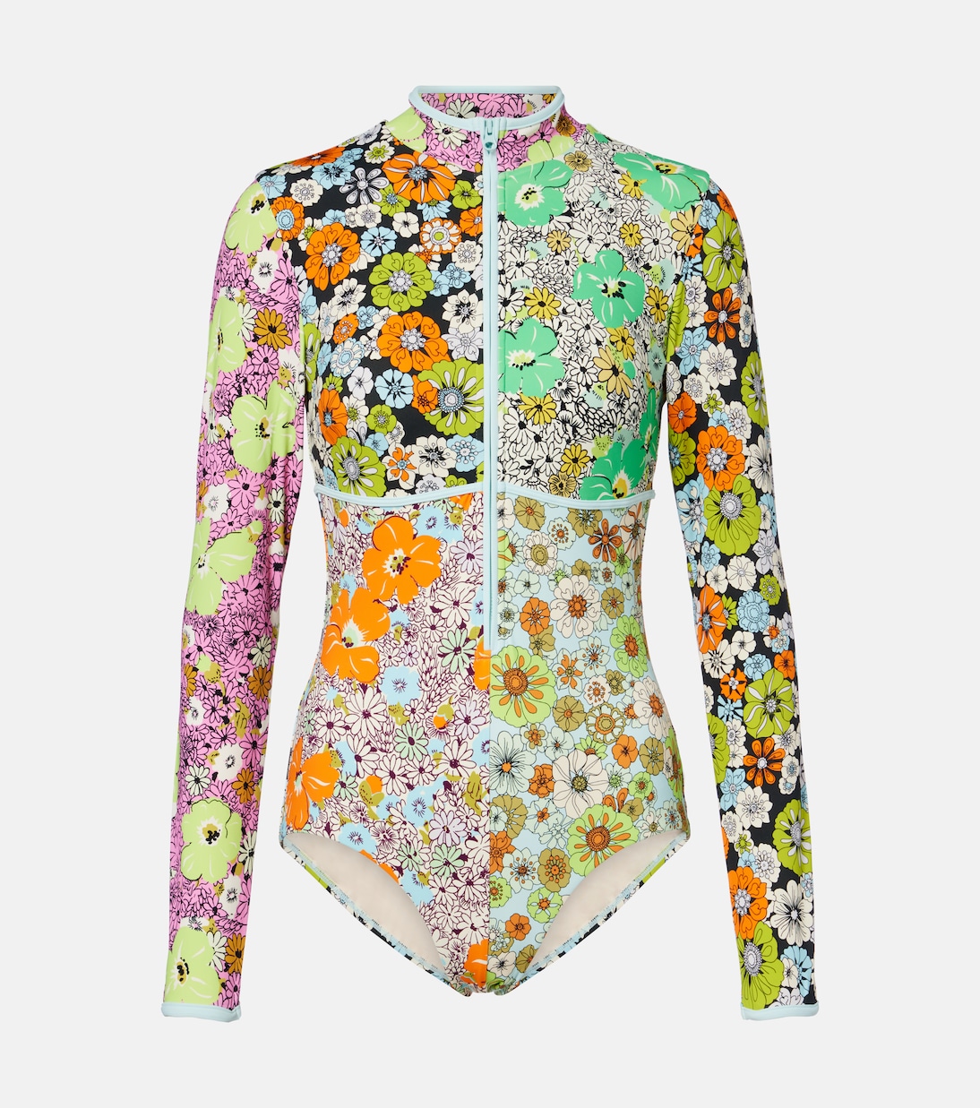 Maillot de bain à fleurs Orange Blossom | Alémais