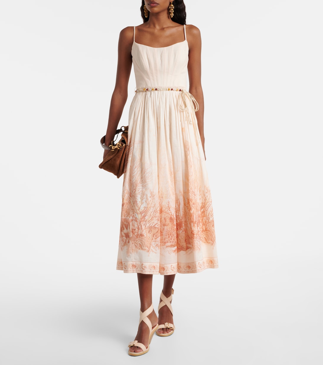 Orla 85 leather sandals | Zimmermann