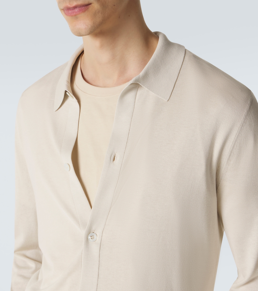 Silk polo shirt | Lardini