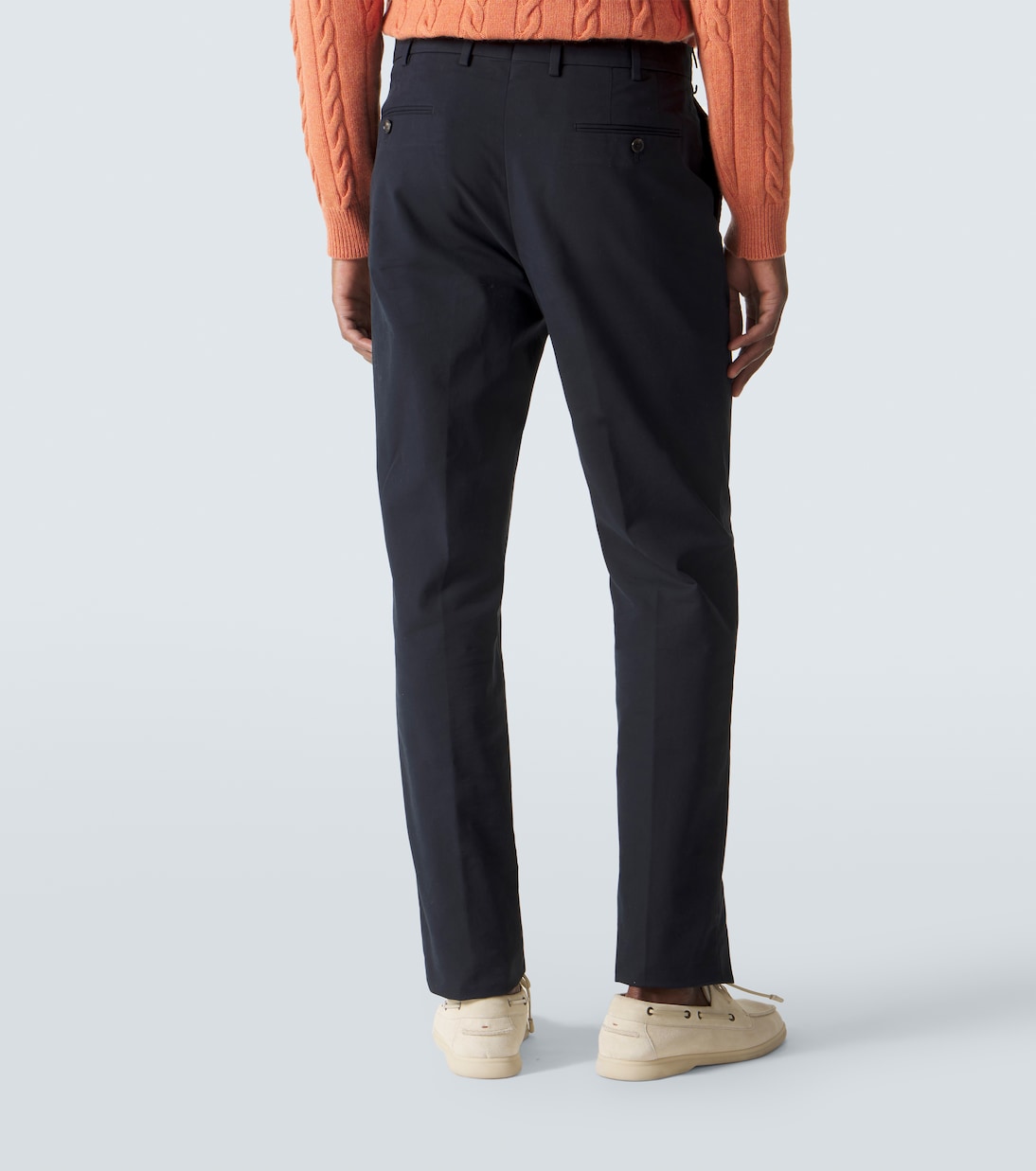 Chinohose Carlo aus einem Baumwollgemisch | Loro Piana