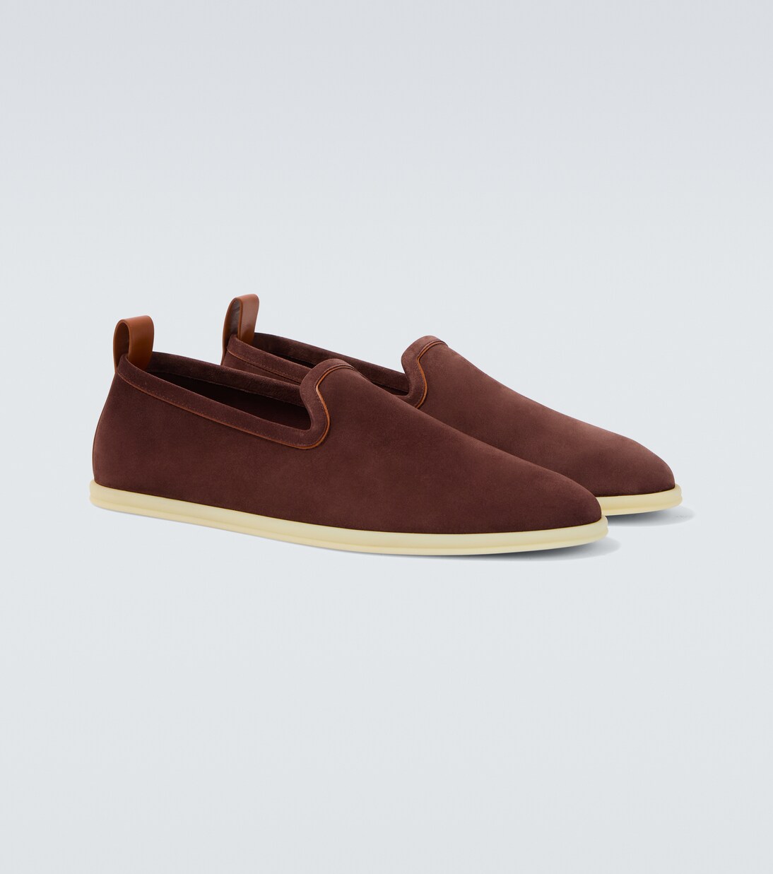 Baskets slip-on Venice Walk en daim | Loro Piana