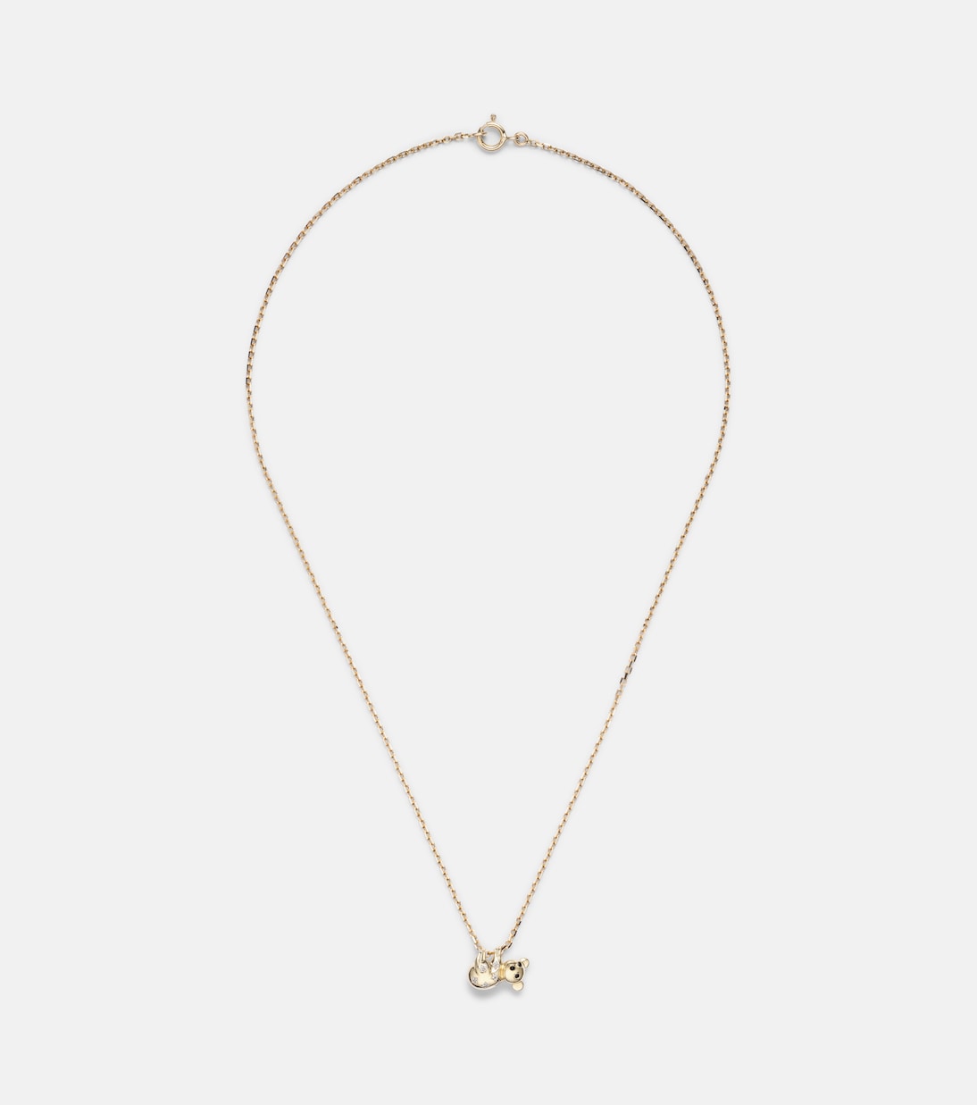Koala 18kt gold necklace with diamonds and enamel | Yvonne Léon