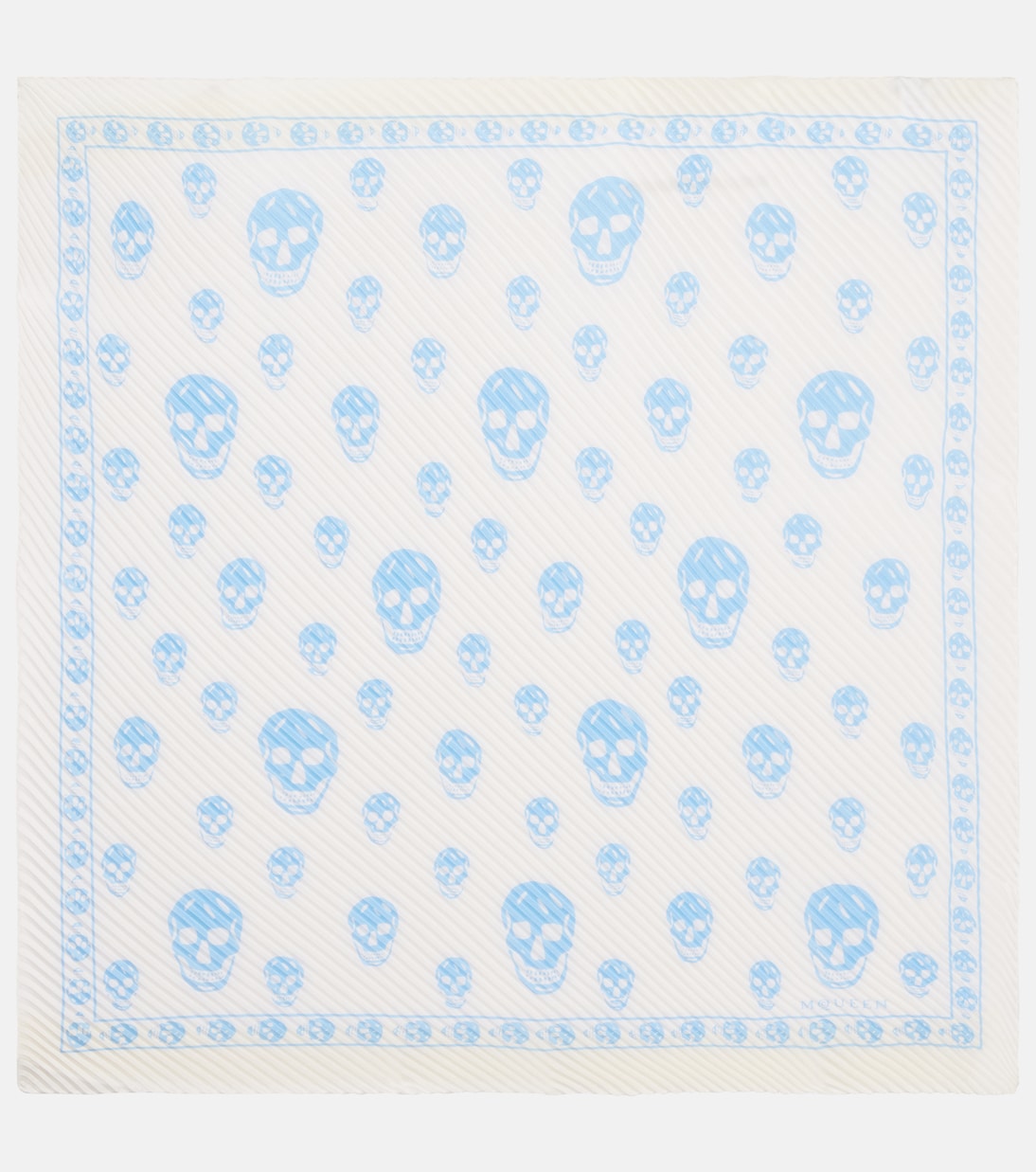 Skull silk scarf | McQueen