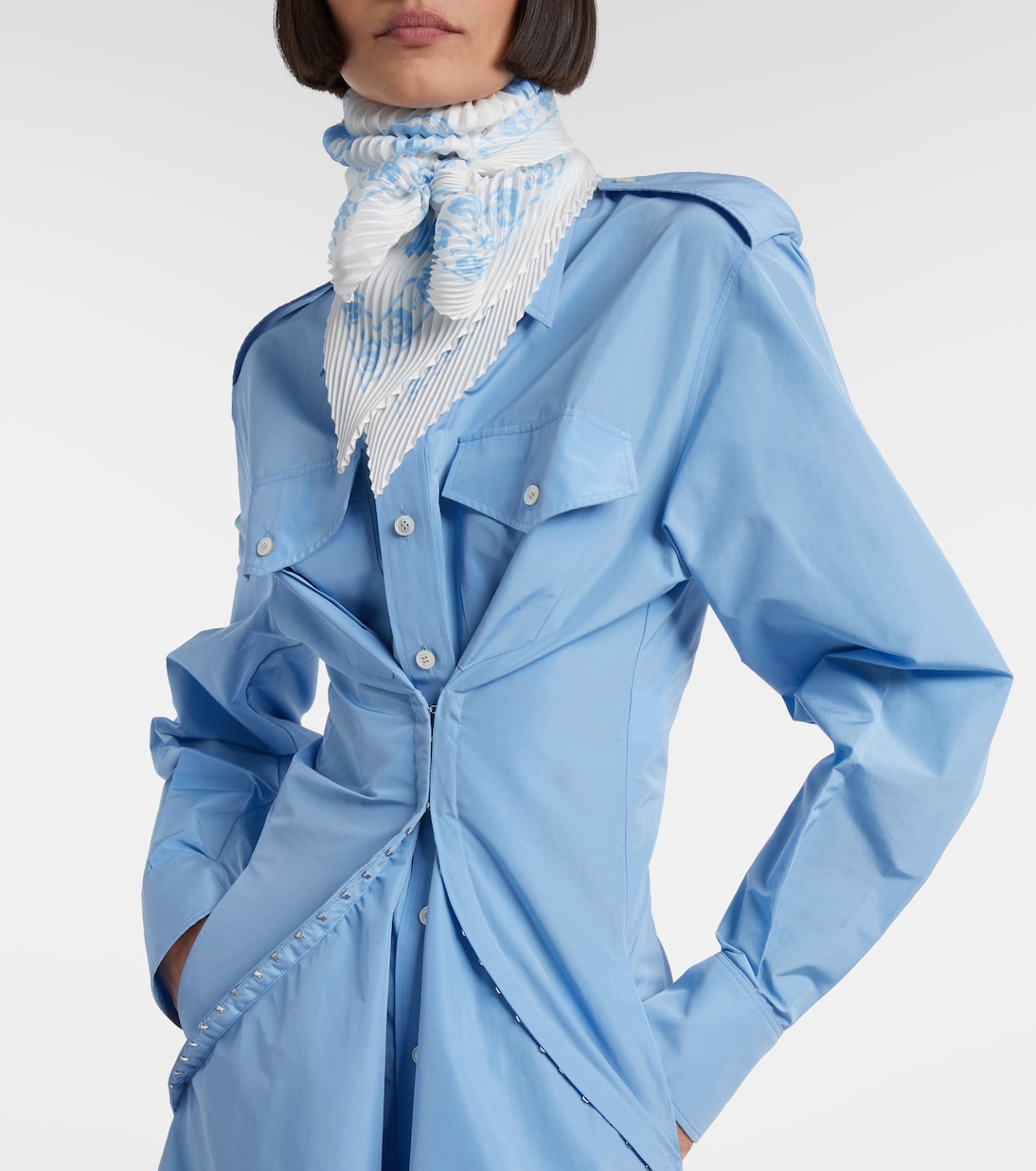 Skull silk scarf | McQueen